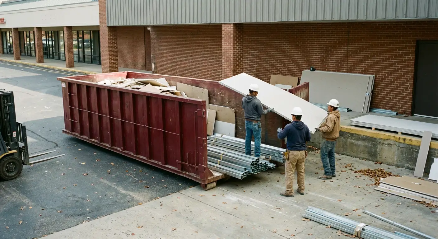 Commercial Strip-Mall Demolition in Lumberton, TX