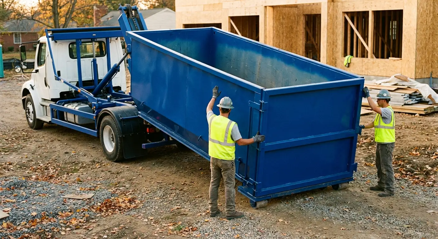 Construction dumpster delivery and waste management in Lumberton, TX