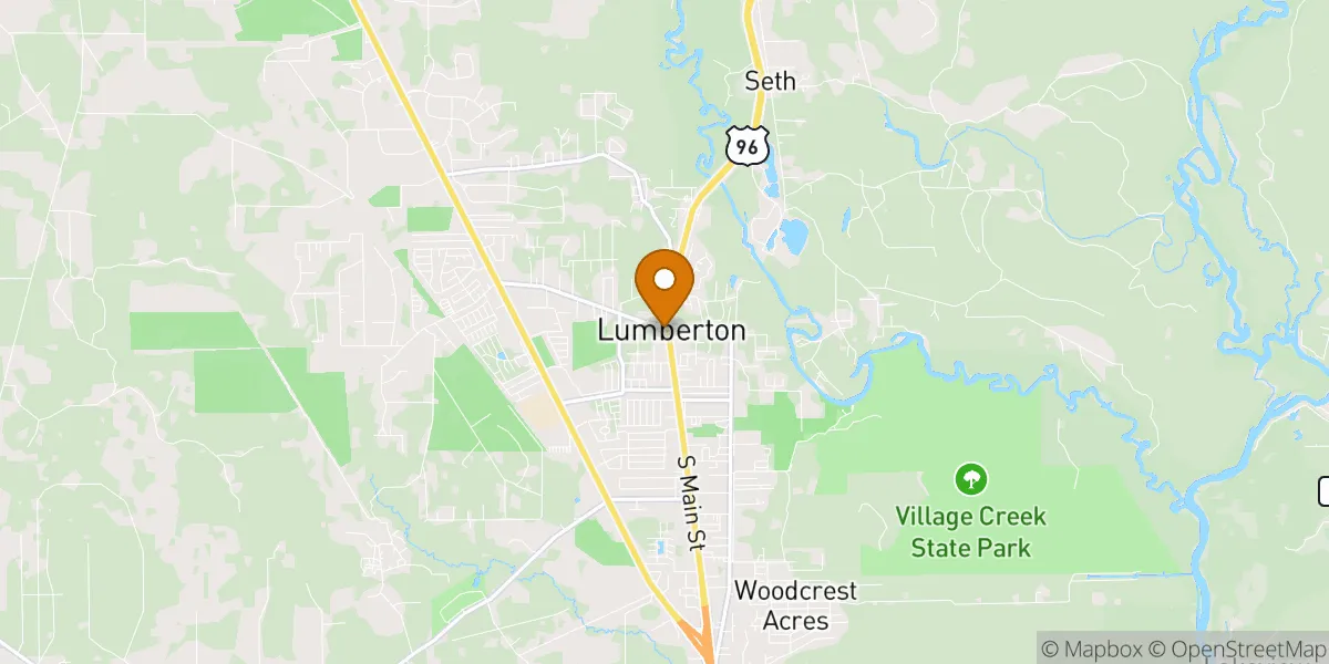 neighborhood map in Lumberton, TX